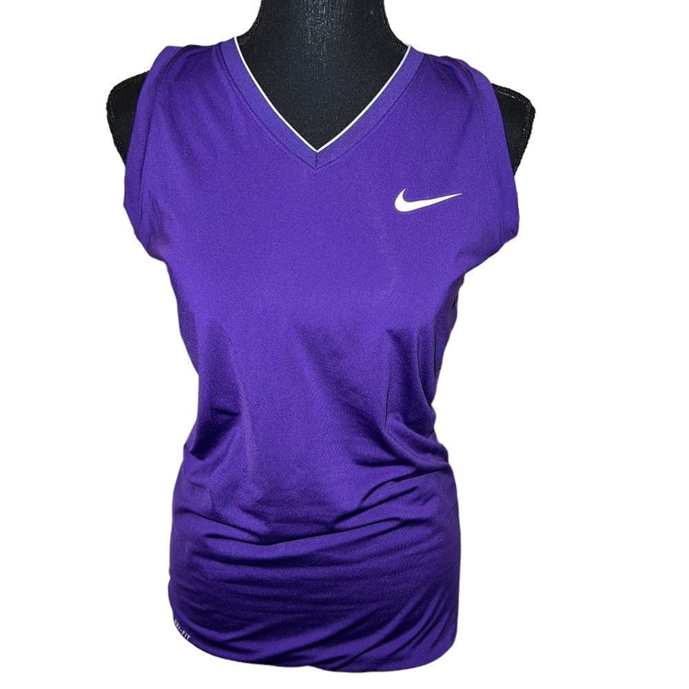 Nike Women's Purple Sleeveless Top